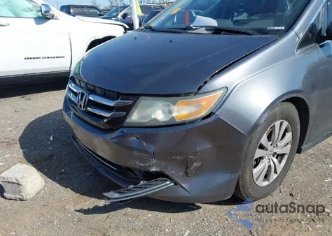 2014 Honda Odyssey Ex-L из США, поврежденный, VIN 5FNRL5H67EB129799